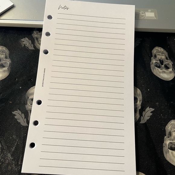 Personal Sized / A6 White Budget Planner Inserts cash envelope method savings - Picture 5 of 16